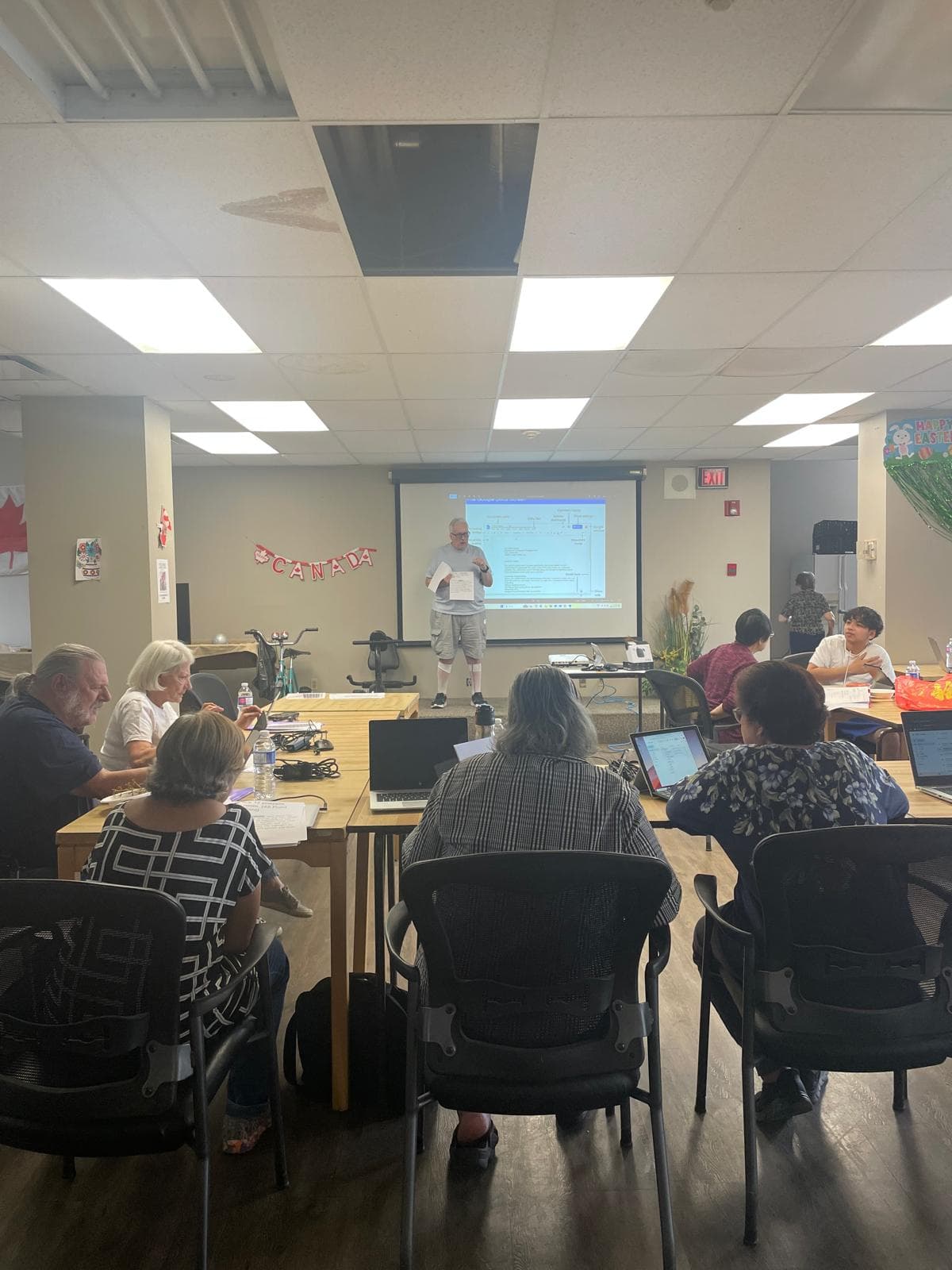 Members connecting and learning together