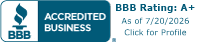 Better Business Bureau Accredited Business seal